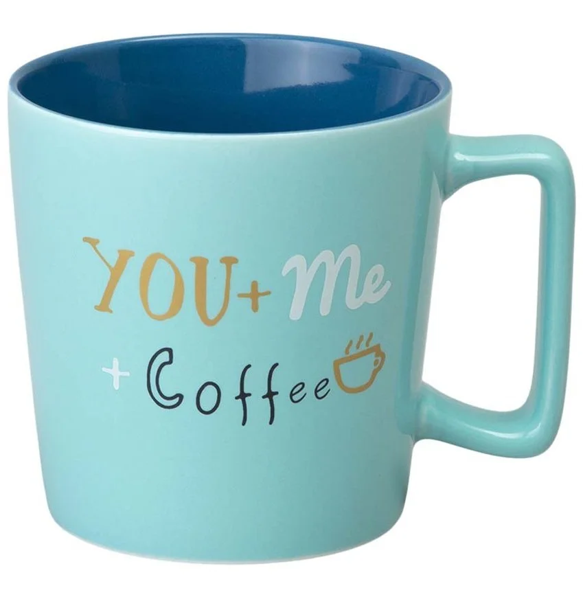 КРУЖКА "YOU+ME+COFFEE" 365 МЛ