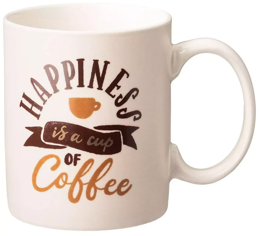 КРУЖКА "КОФЕ" БЕЛАЯ 340 МЛ (КОР=36ШТ)