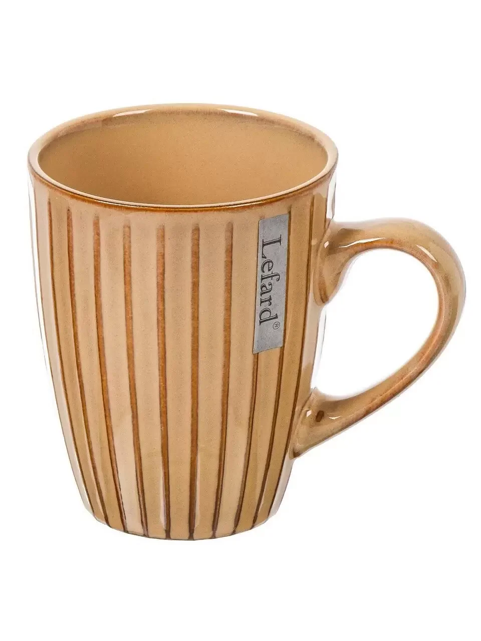 КРУЖКА 365 МЛ "STRIPE COLLECTION" ЦВЕТ:ЛАЗУРНО-СИНИЙ МАЛ. УП. = 6 ШТ МИН. ПАРТИЯ