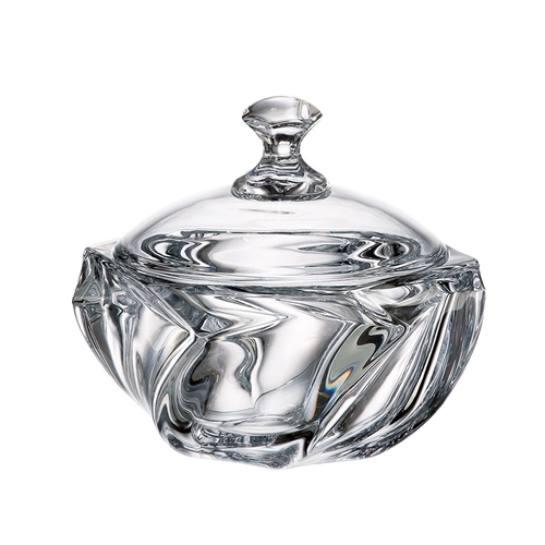 Boh. Конфетница с крышкой Crystalite Bohemia MACAO 20 см