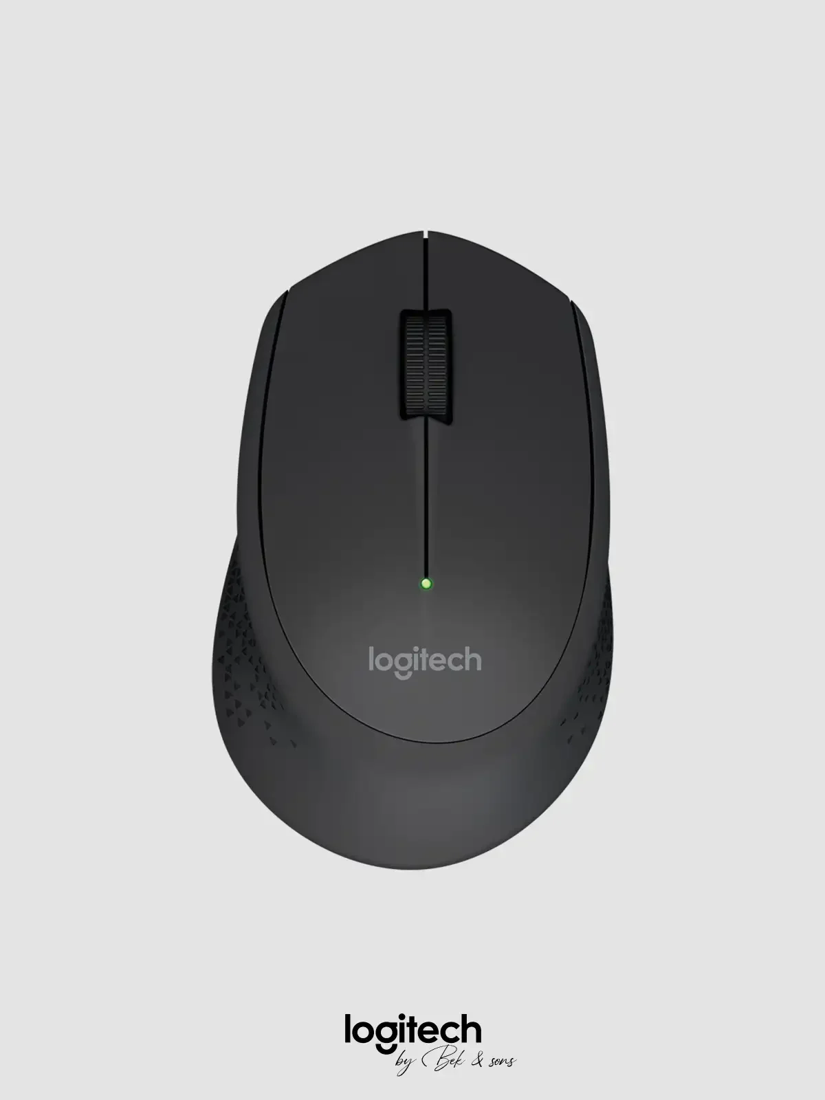 Мышь беспроводная Logitech M330 SILENT PLUS черный, 1000 dpi, радиоканал, USB, кнопки - 3