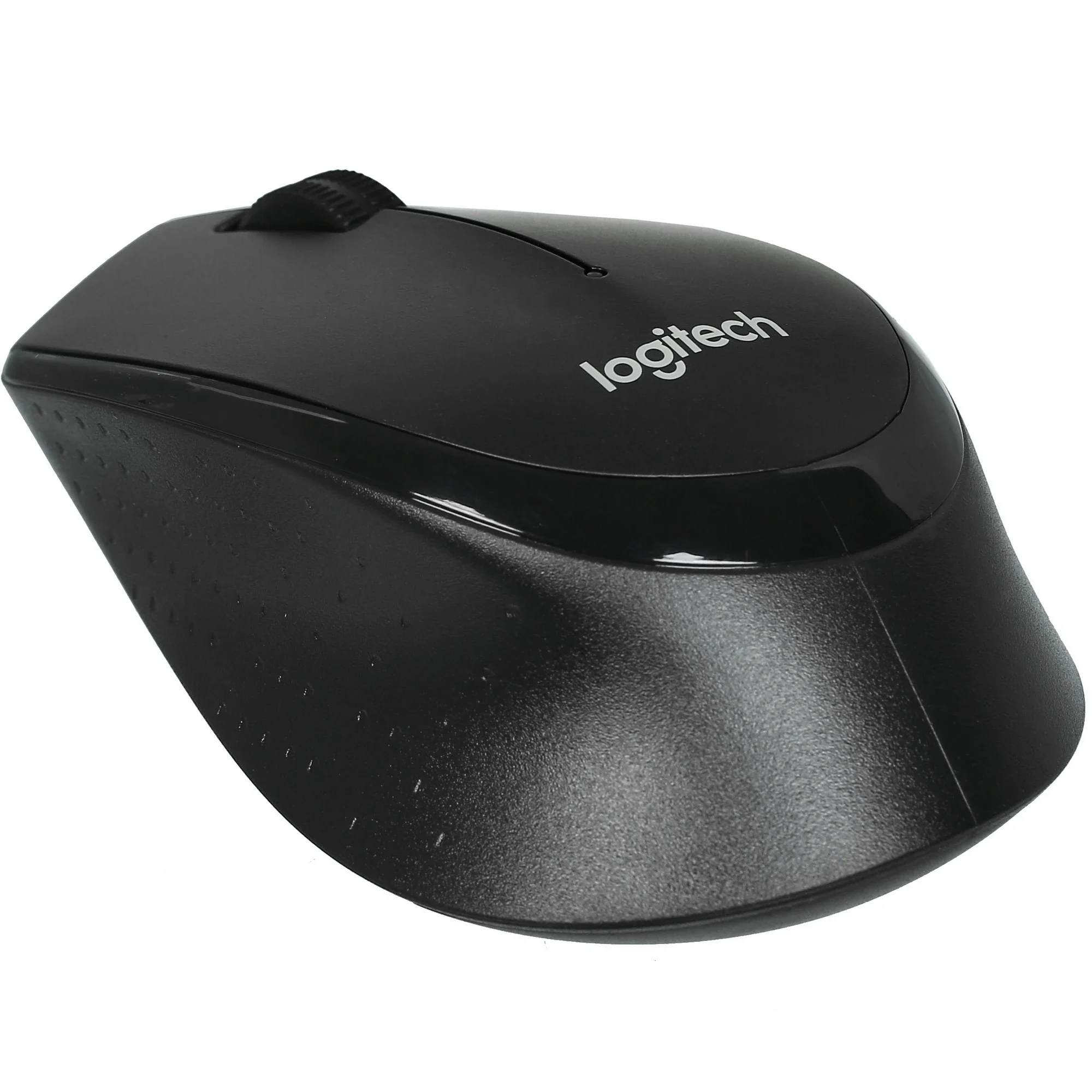 Мышь беспроводная Logitech M330 SILENT PLUS черный, 1000 dpi, радиоканал, USB, кнопки - 3