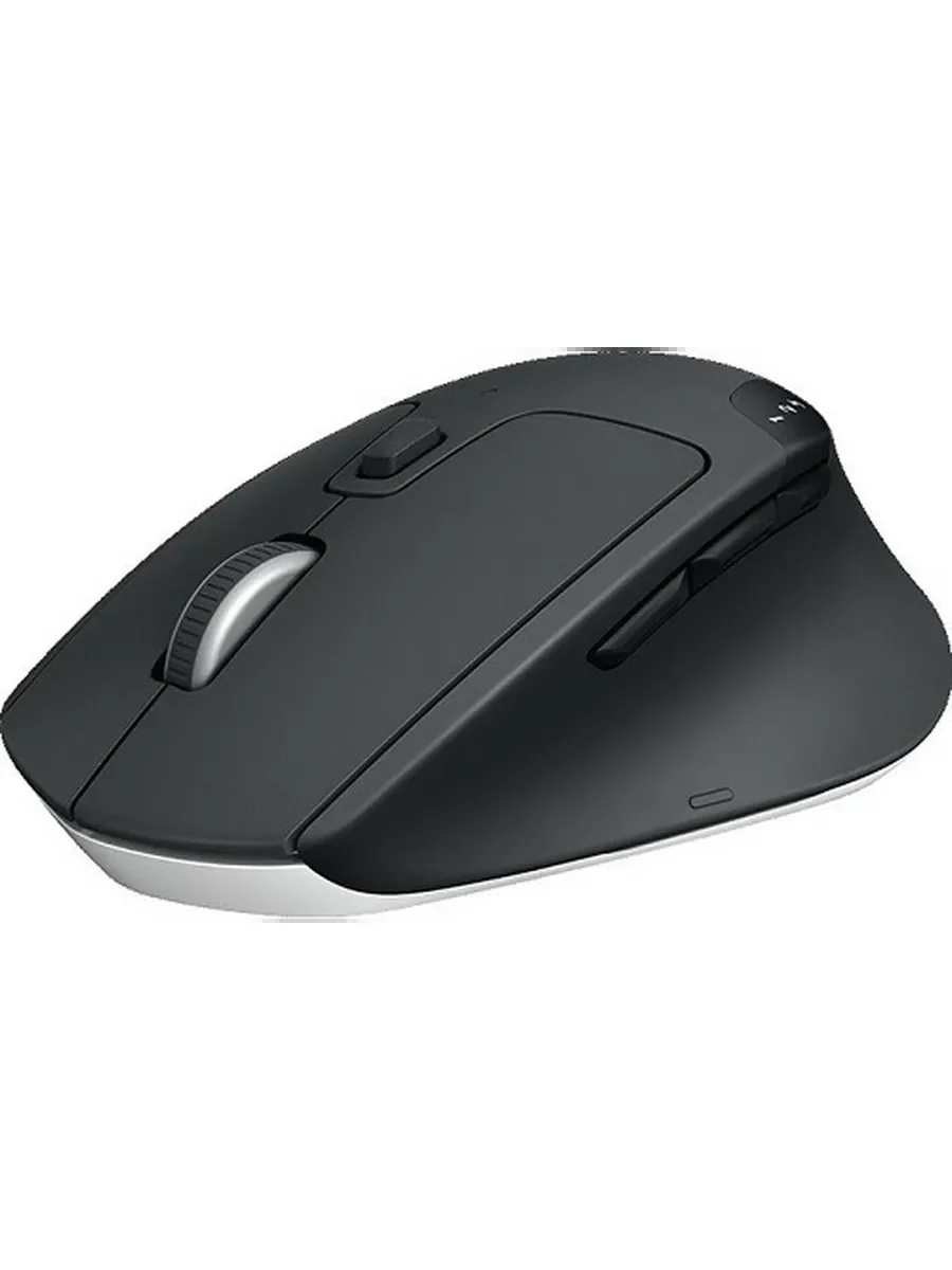 Мышь беспроводная Logitech M720 Triathlon черный, 1000 dpi, радиоканал, Bluetooth, USB, кнопки - 8