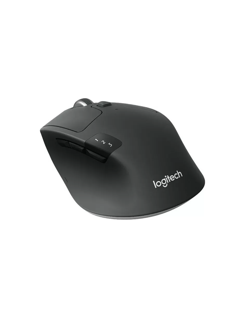 Мышь беспроводная Logitech M720 Triathlon черный, 1000 dpi, радиоканал, Bluetooth, USB, кнопки - 8