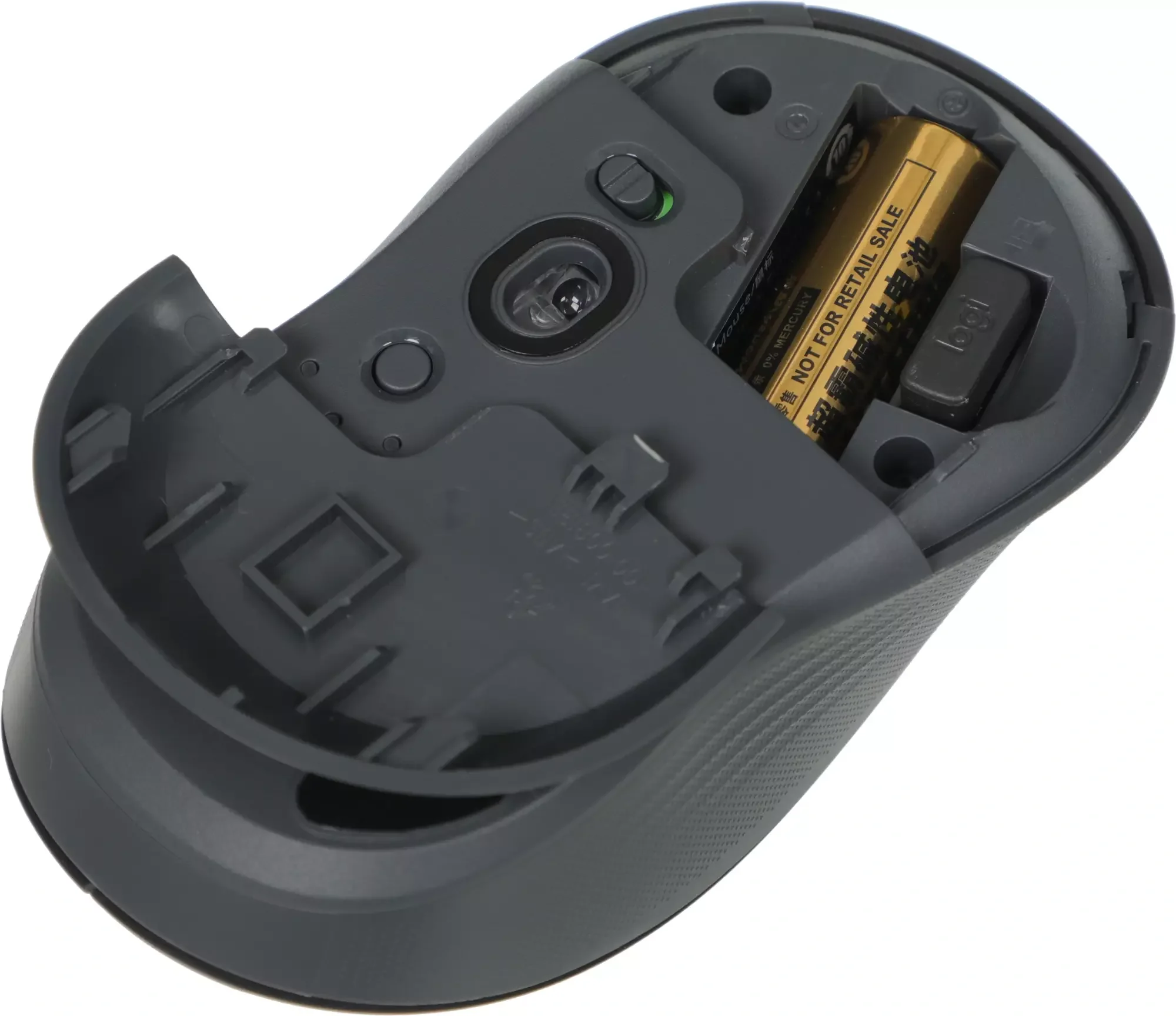 Мышь беспроводная Logitech M750 графитовый, 4000 dpi, радиоканал, Bluetooth, USB, кнопки - 5