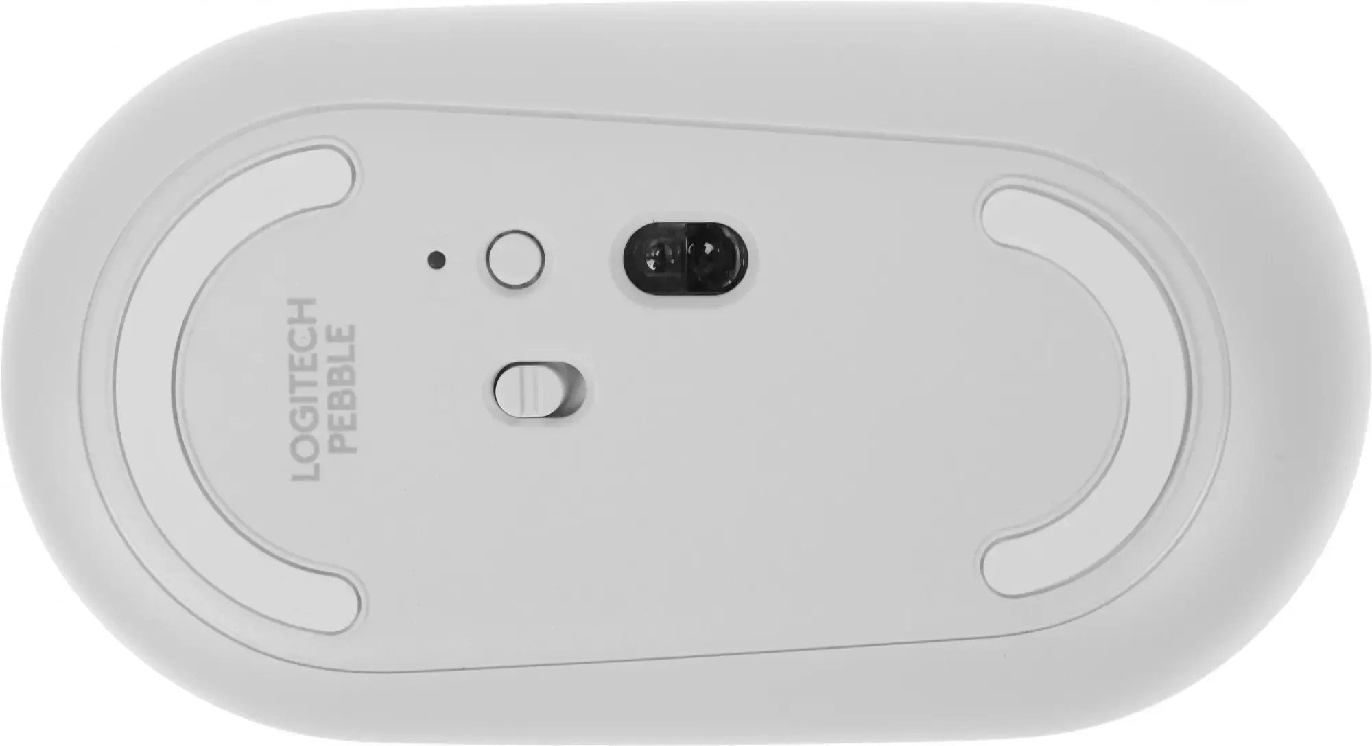 Мышь беспроводная Logitech Pebble M350 белый, 1000 dpi, радиоканал, Bluetooth, USB, кнопки - 3