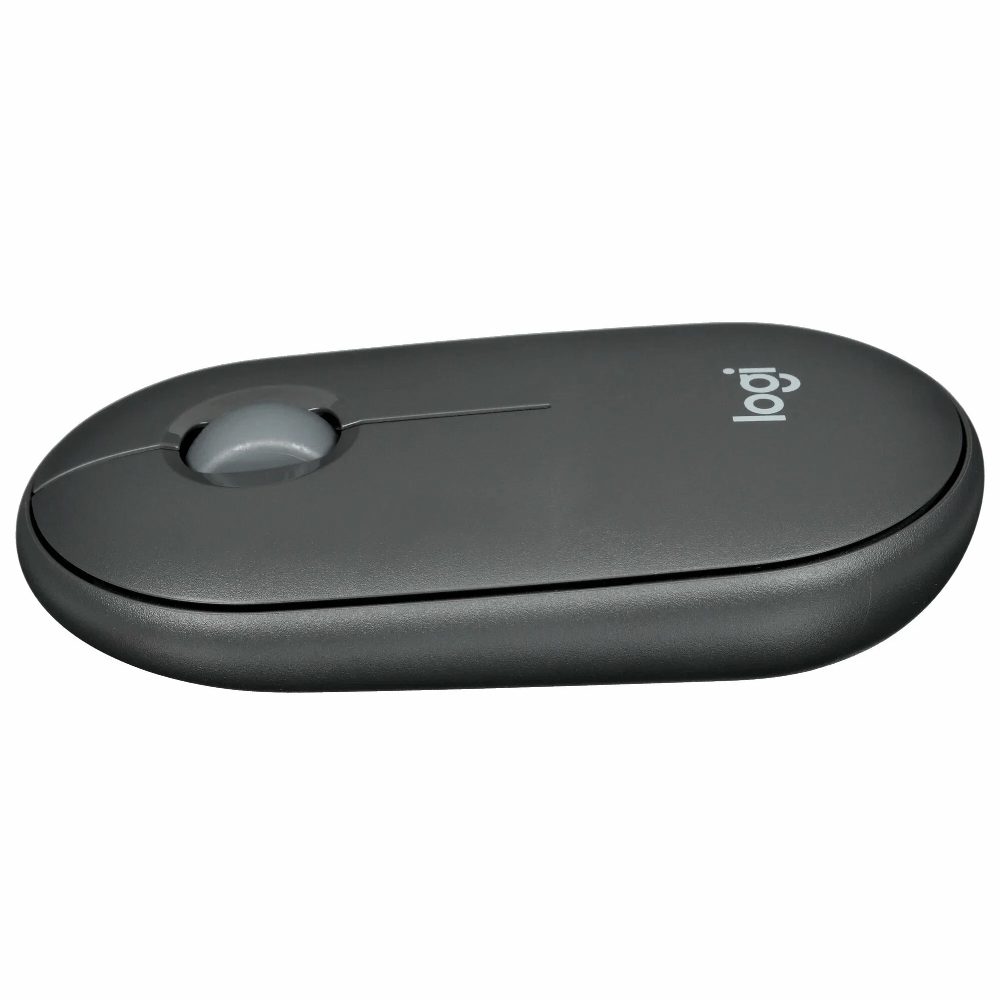 Мышь беспроводная Logitech Pebble M350 графитовый, 1000 dpi, радиоканал, Bluetooth, USB, кнопки - 3