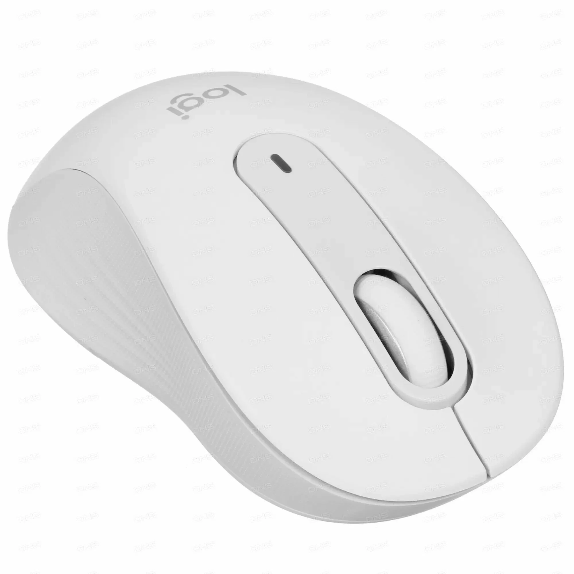 Мышь беспроводная Logitech Signature M650 L белый, 4000 dpi, радиоканал, Bluetooth, USB, кнопки - 5