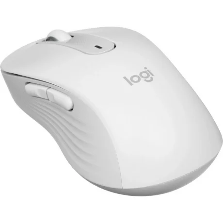 Мышь беспроводная Logitech Signature M650 L белый, 4000 dpi, радиоканал, Bluetooth, USB, кнопки - 5