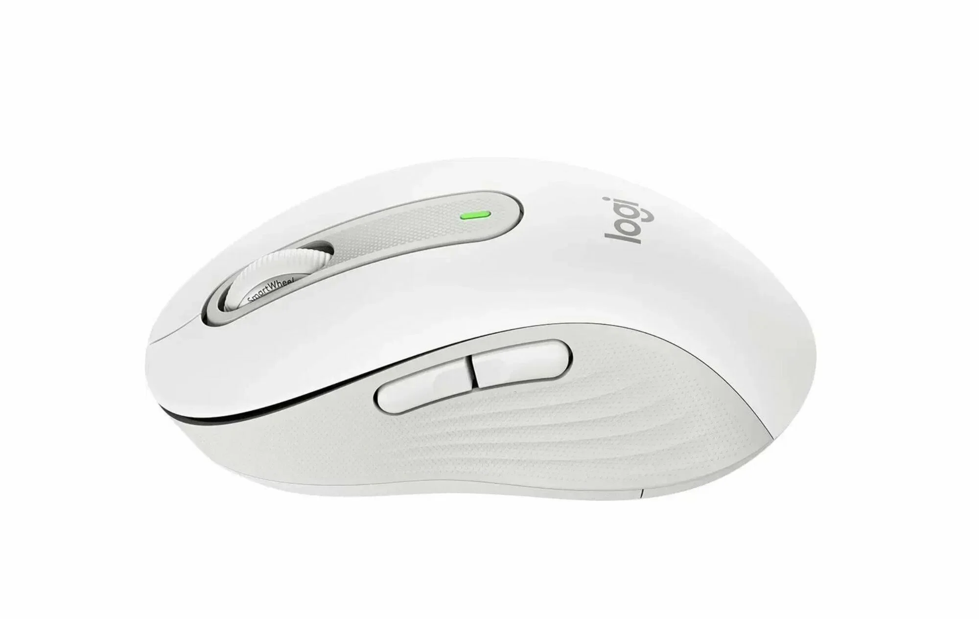 Мышь беспроводная Logitech Signature M650 белый, 4000 dpi, радиоканал, Bluetooth, USB, кнопки - 5