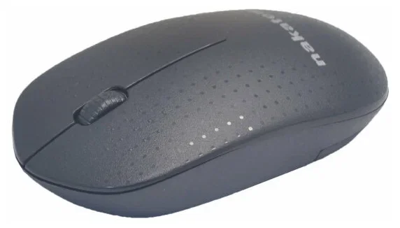 Мышь беспроводная Nakatomi MRON-02U черный, 1200 dpi, радиоканал, USB, кнопки - 3