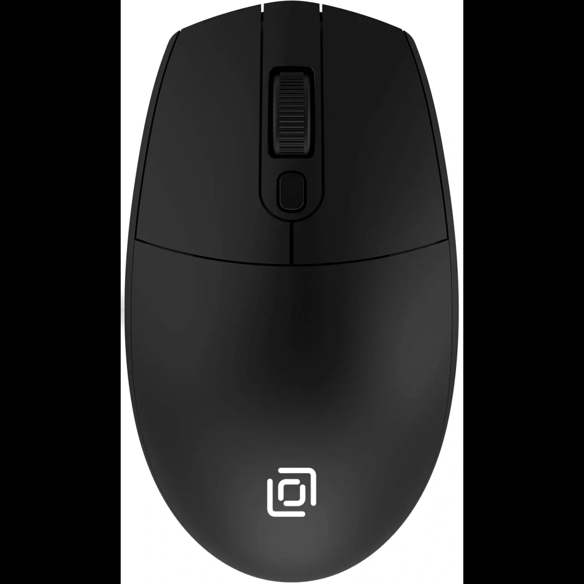 Мышь беспроводная Oklick 201MW черный, 1600 dpi, радиоканал, USB, кнопки - 4