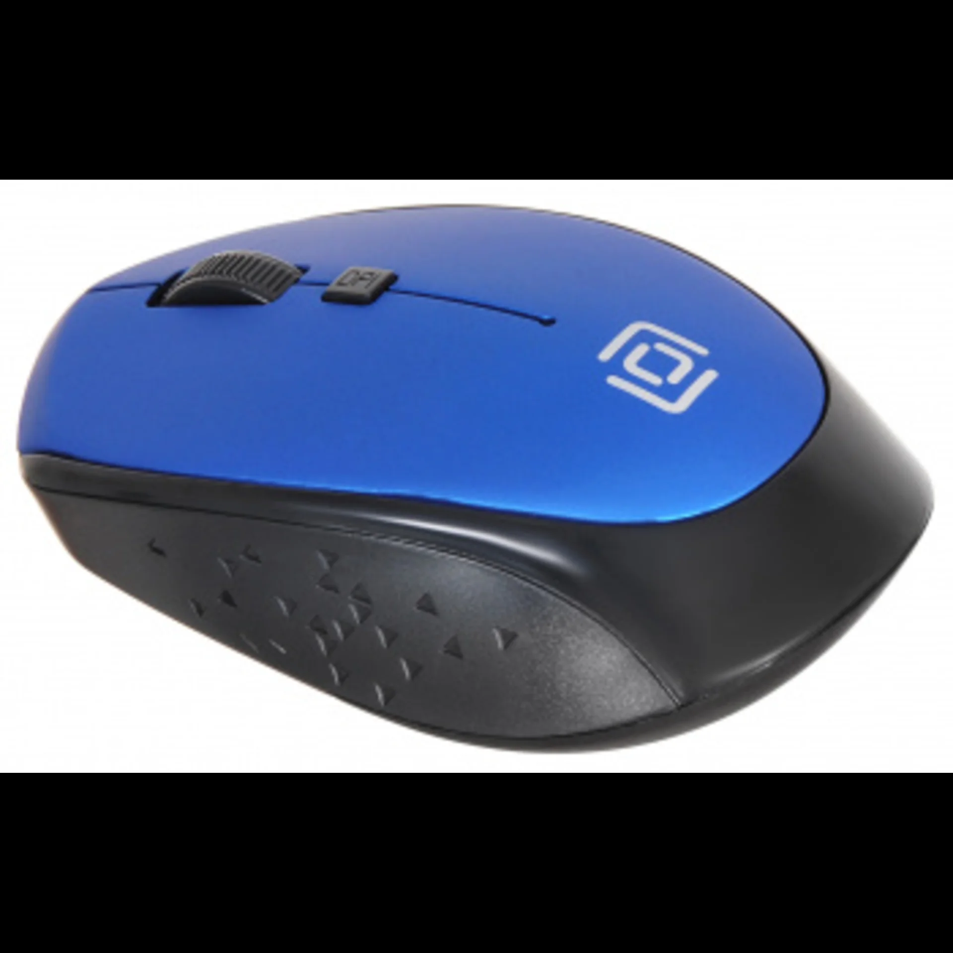 Мышь беспроводная Oklick 488MW синий/черный, 1600 dpi, радиоканал, USB, кнопки - 4