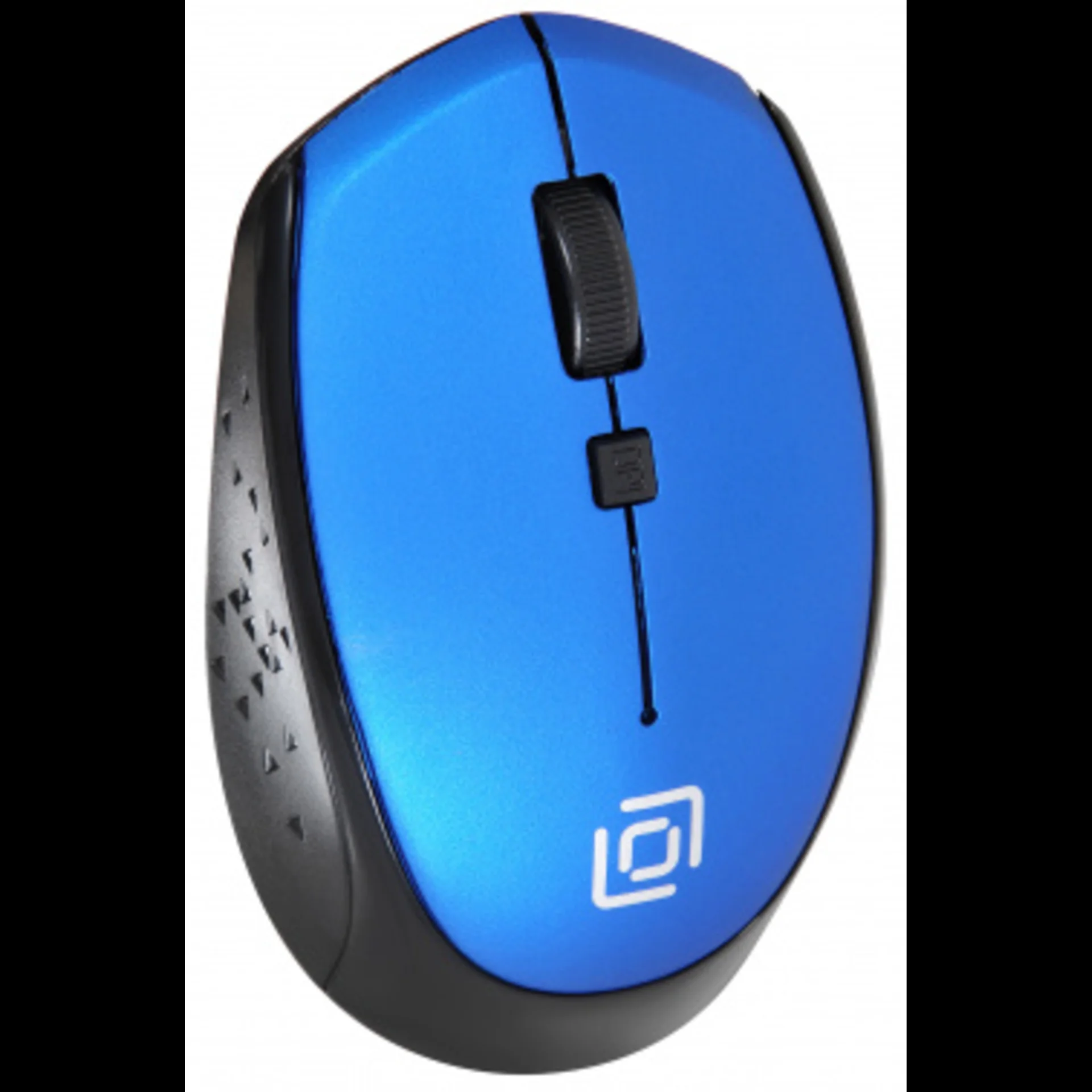 Мышь беспроводная Oklick 488MW синий/черный, 1600 dpi, радиоканал, USB, кнопки - 4
