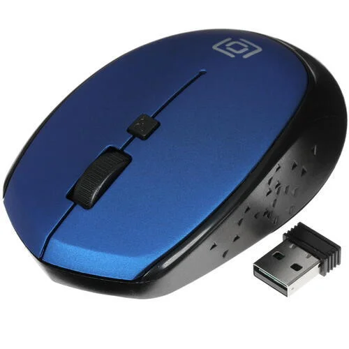 Мышь беспроводная Oklick 488MW черный/черный оптическая (1000dpi) USB (4but)
