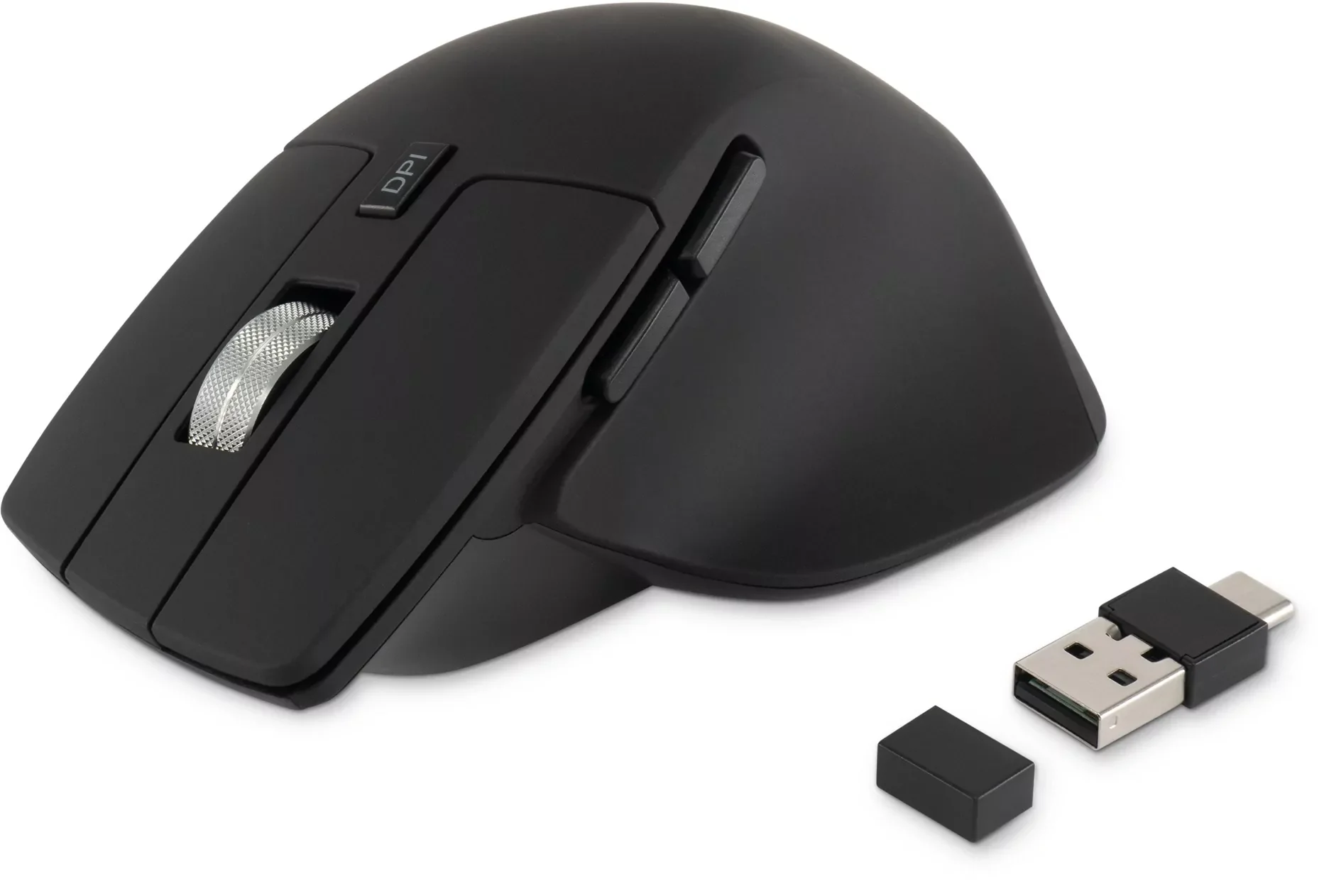 Мышь беспроводная Oklick 503MW черный, 2400 dpi, радиоканал, Bluetooth, USB, кнопки - 6