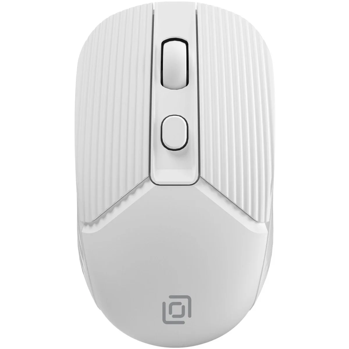 Мышь беспроводная Oklick 509MW белый, 1600 dpi, радиоканал, USB, кнопки - 4
