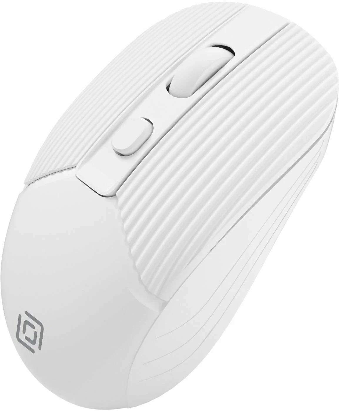 Мышь беспроводная Oklick 509MW белый, 1600 dpi, радиоканал, USB, кнопки - 4