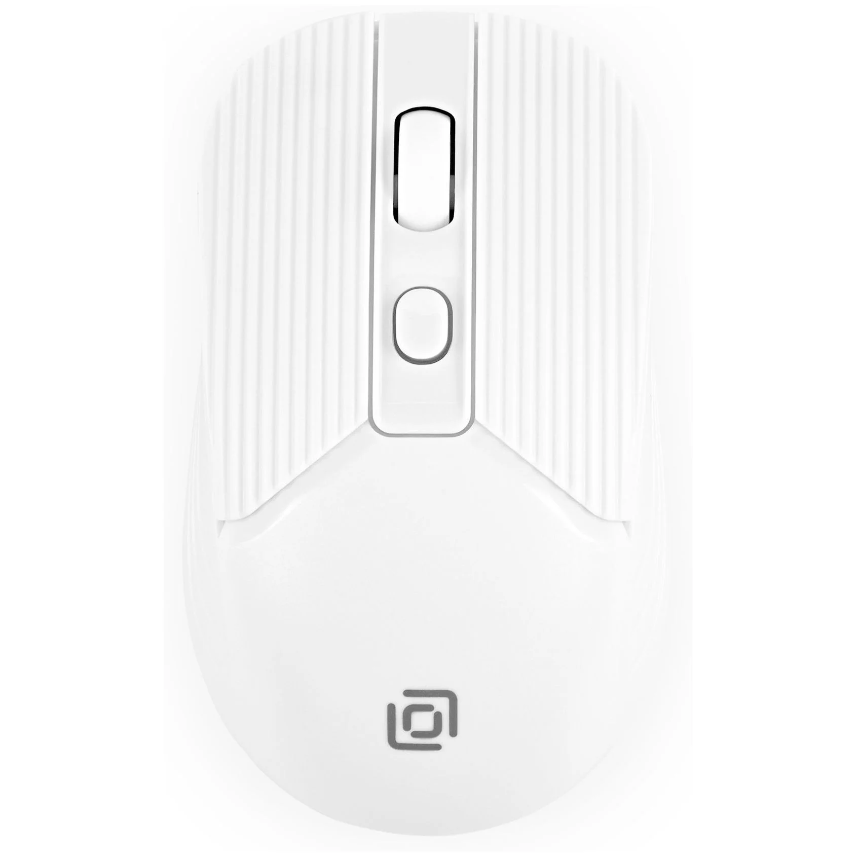 Мышь беспроводная Oklick 509MW белый, 1600 dpi, радиоканал, USB, кнопки - 4