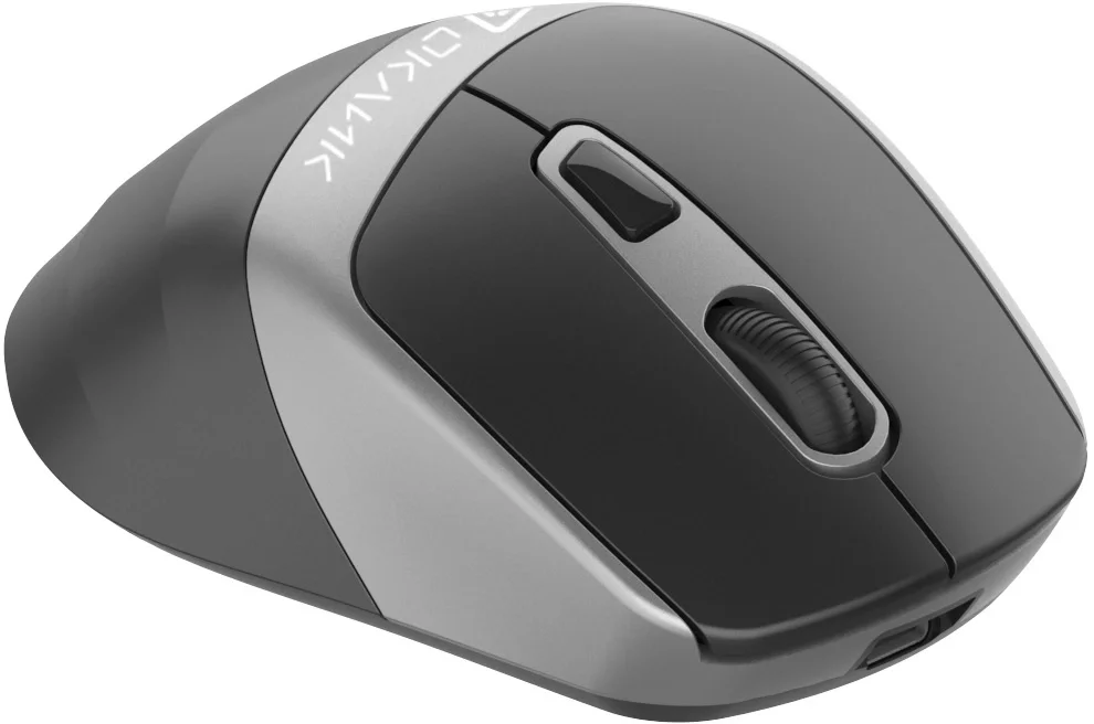 Мышь беспроводная Oklick 516MW черный/серебристый, 1600 dpi, радиоканал, Bluetooth, USB, кнопки - 6