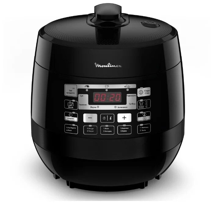 Мультиварка Moulinex CE430832 (5л, 1000Вт, 33 программы, скороварка)