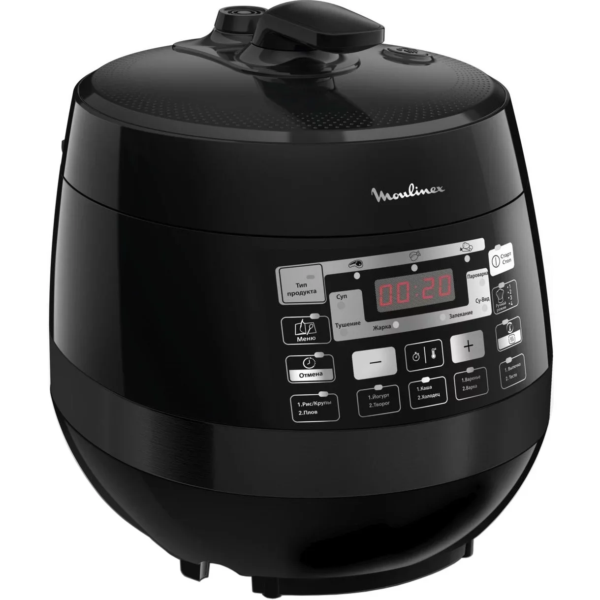 Мультиварка Moulinex CE430832 (5л, 1000Вт, 33 программы, скороварка)