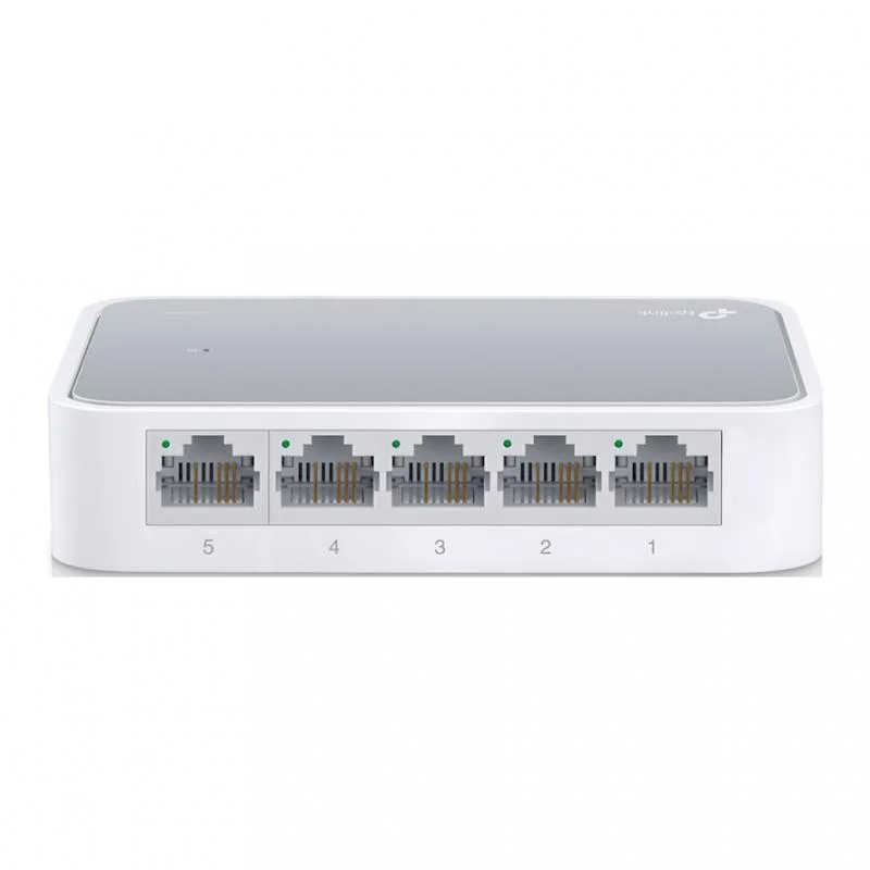 TP-Link TL-SF1005D 5-портовый настольный коммутатор 10/100 Мбит/с, пластиковый корпус