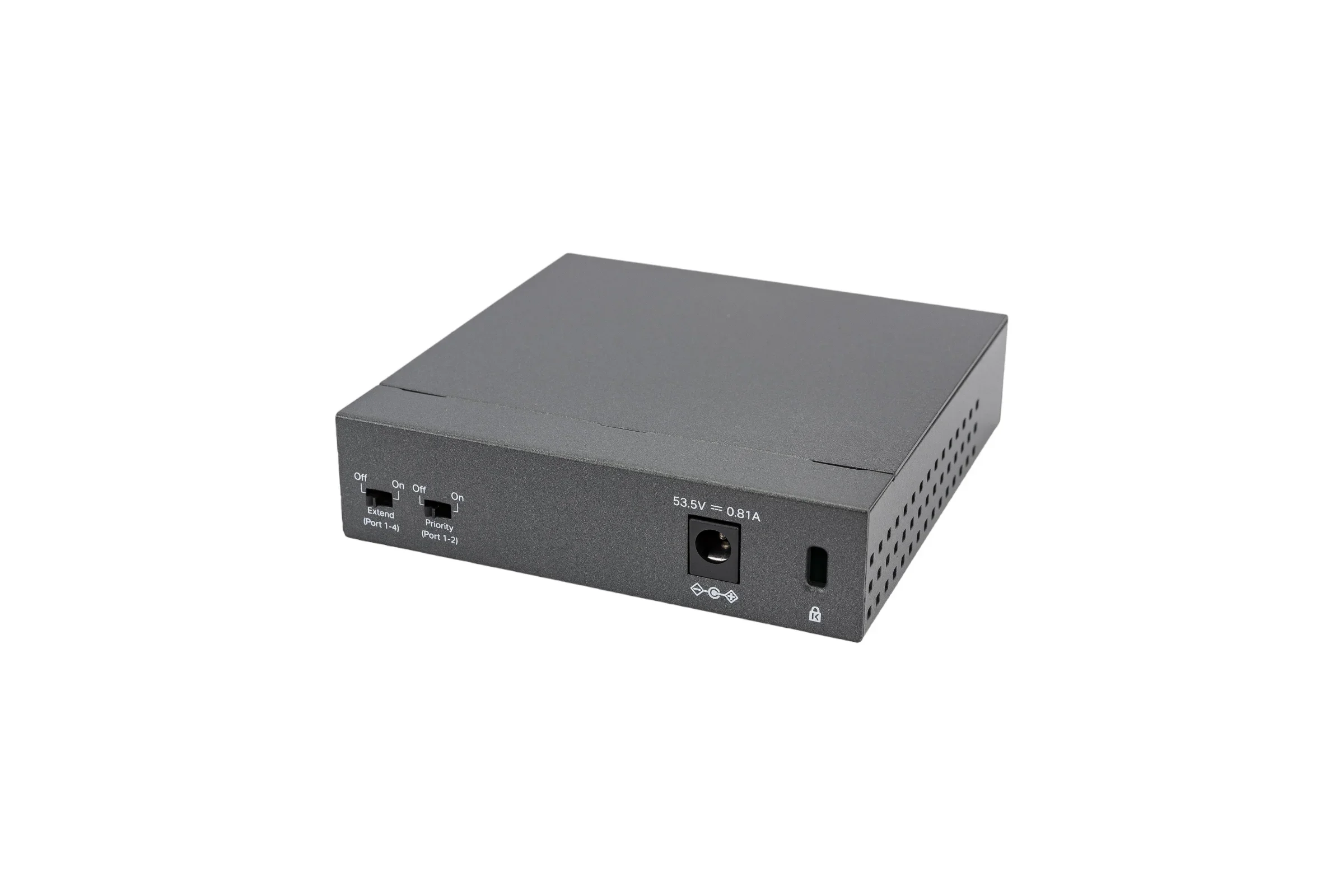 TP-Link TL-SF1005LP 5-портовый настольный коммутатор 10/100 Мбит/с с 4 портами PoE, стальной корпус