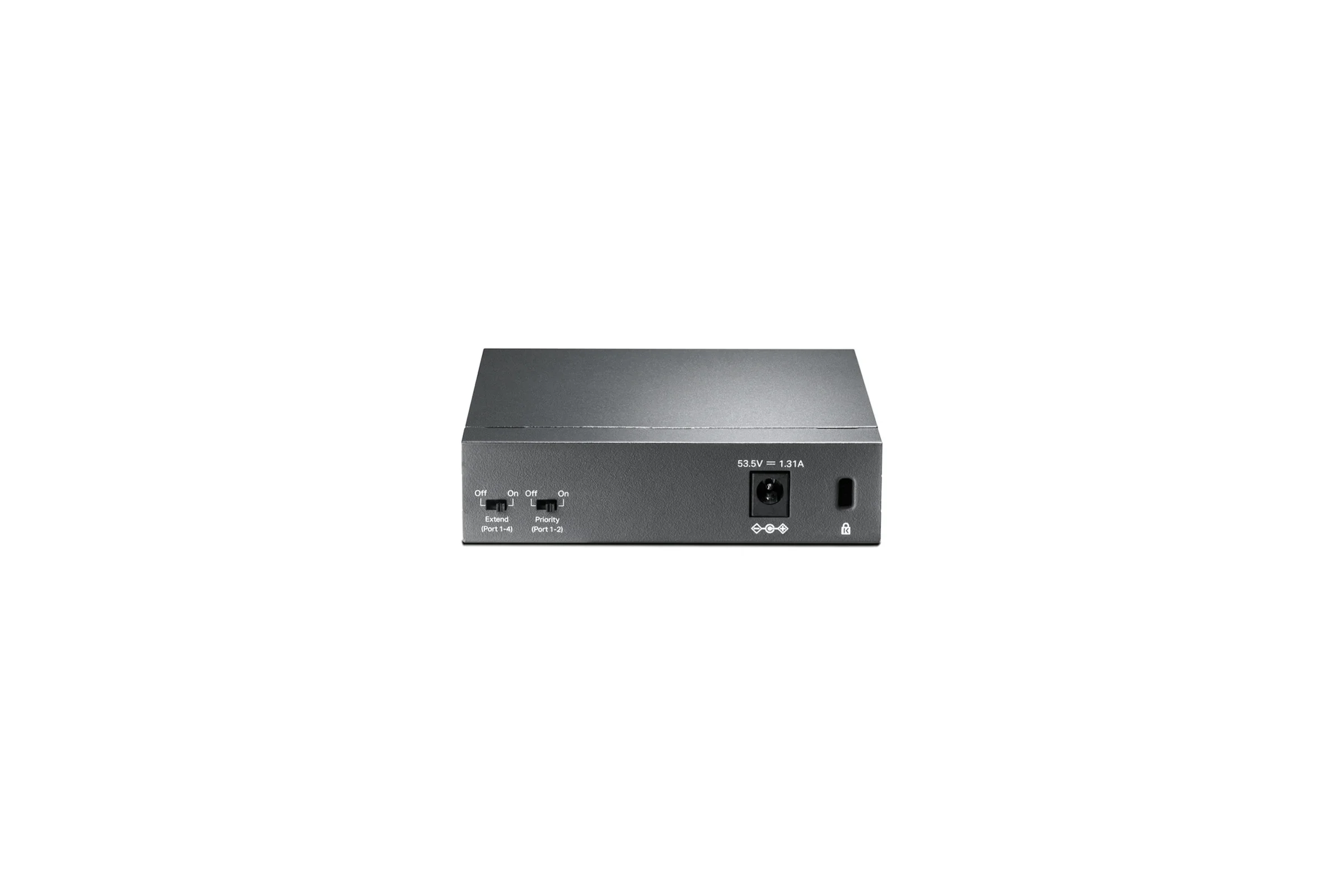 TP-Link TL-SF1005P 5-портовый настольный коммутатор 10/100 Мбит/с с 4 портами PoE+, стальной корпус
