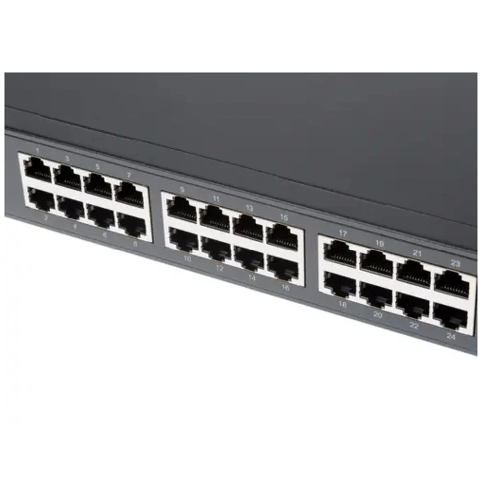 TP-Link TL-SF1024 24-портовый коммутатор 10/100 Мбит/с, стальной корпус высотой 1U, монтируется в 19-дюймовую стойку