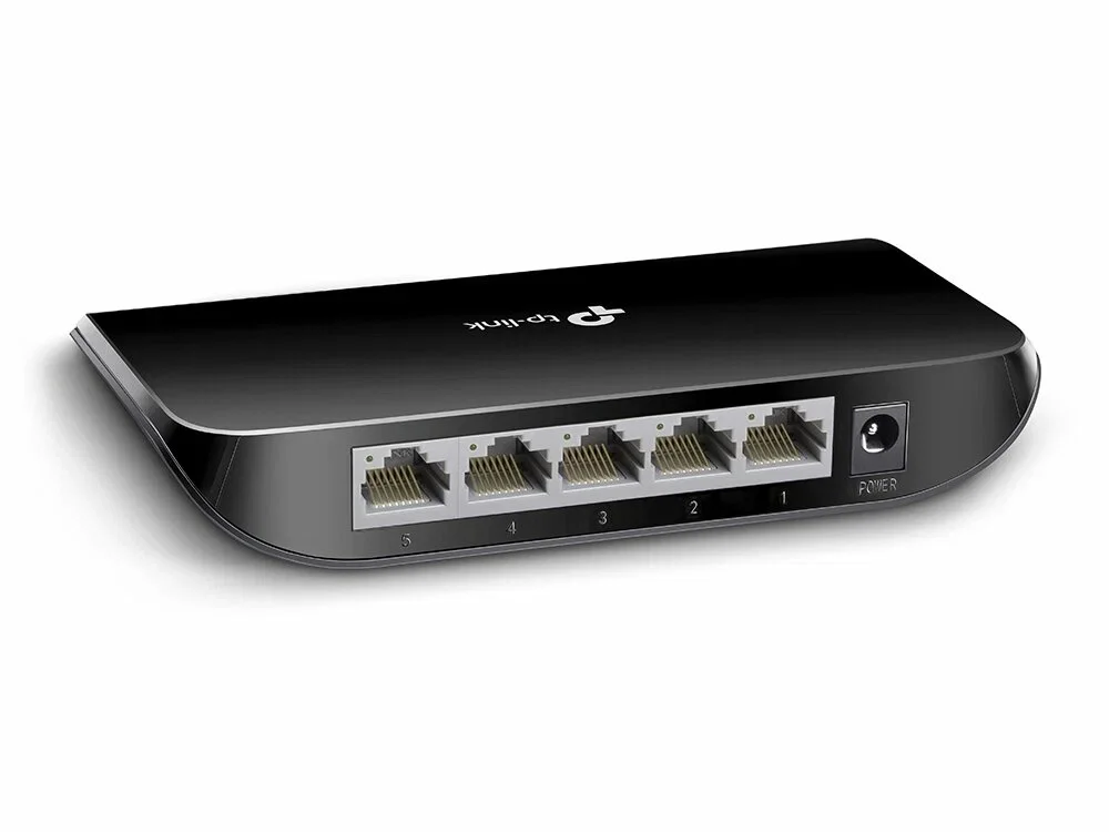 TP-Link TL-SG1005D 5-портовый гигабитный настольный коммутатор, пластиковый корпус