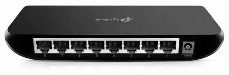 TP-Link TL-SG1008D 8-портовый гигабитный настольный коммутатор, пластиковый корпус