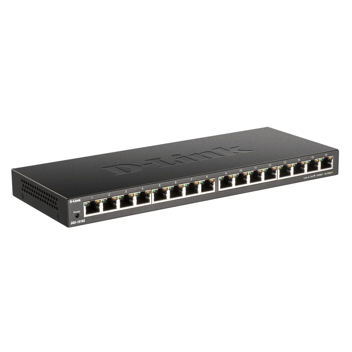 TP-Link TL-SG116 16-портовый гигабитный настольный коммутатор, 16 гигабитных портов RJ45, стальной корпус