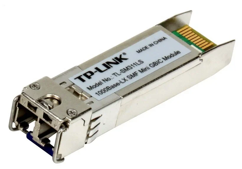 TP-Link TL-SM311LS Гигабитный SFP модуль, Mini-GBIC, разъём LC, дальность до 10 км