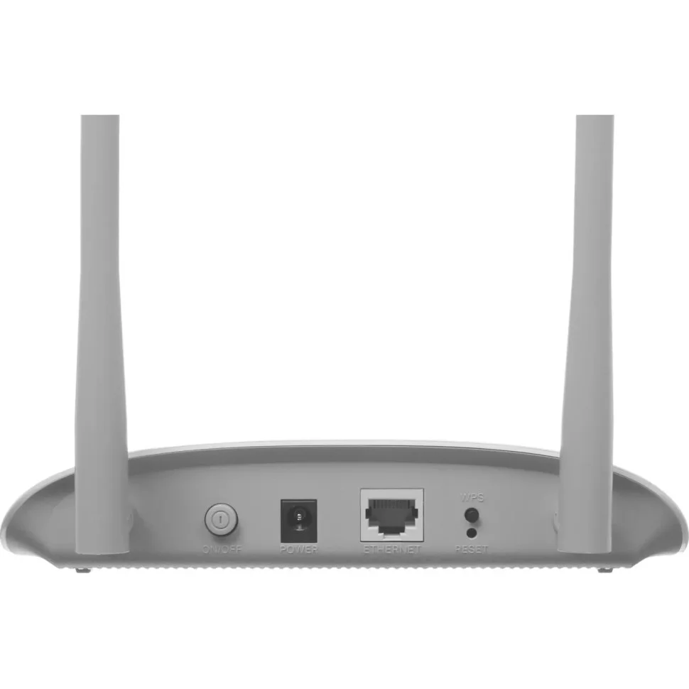 TP-Link TL-WA801N Wi-Fi точка доступа N300, до 300 Мбит/с на 2,4 ГГц, 2 фиксированные антенны, 1 порт 10/100 Мбит/с