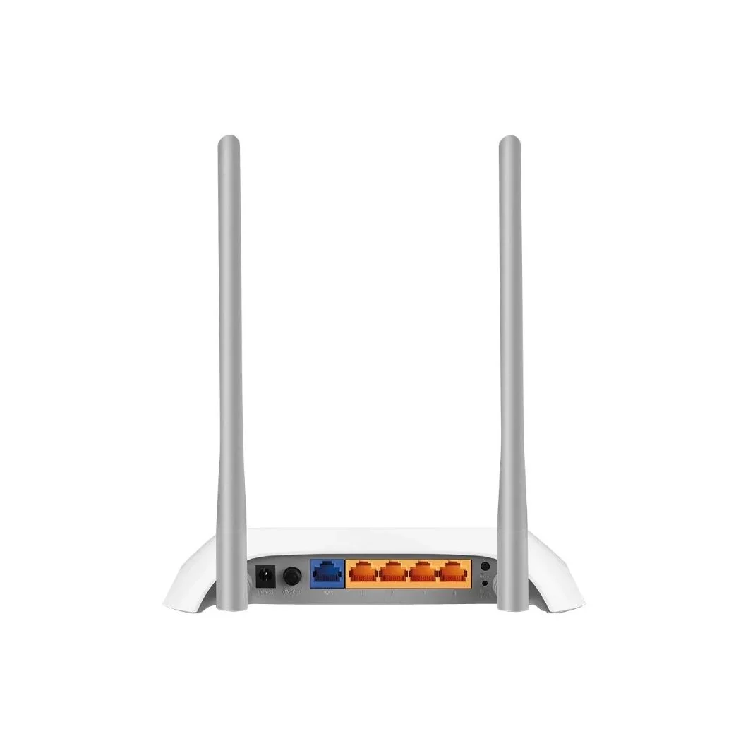 TP-Link TL-WR840N Wi-Fi роутер N300, до 300 Мбит/с на 2,4 ГГц, 2x5dBi антенны, LAN 4x10/100 Мбит/с, WAN 1x10/100 Мбит/с