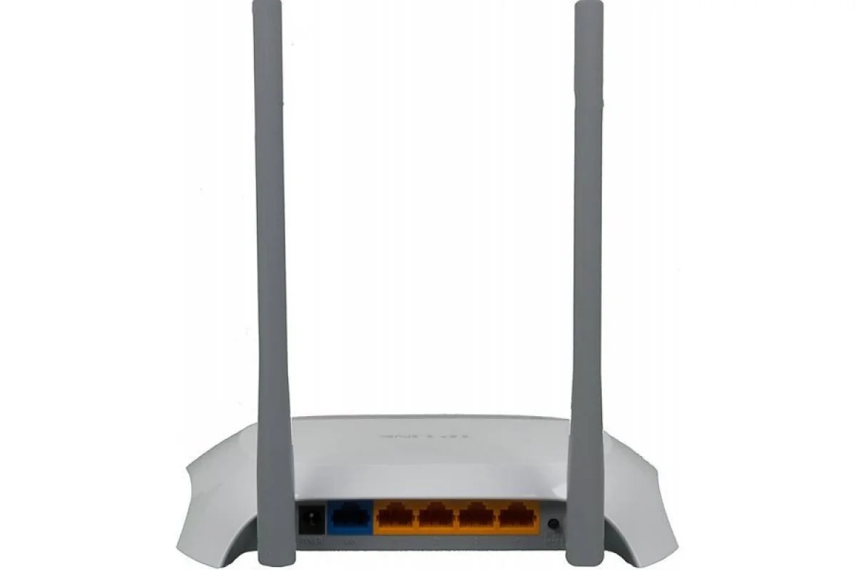 TP-Link TL-WR840N Wi-Fi роутер N300, до 300 Мбит/с на 2,4 ГГц, 2x5dBi антенны, LAN 4x10/100 Мбит/с, WAN 1x10/100 Мбит/с