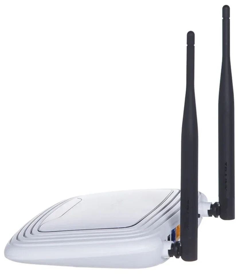 TP-Link TL-WR841N Wi-Fi роутер N300, до 300 Мбит/с на 2,4 ГГц, 2x5dBi антенны, LAN 4x10/100 Мбит/с, WAN 1x10/100 Мбит/с