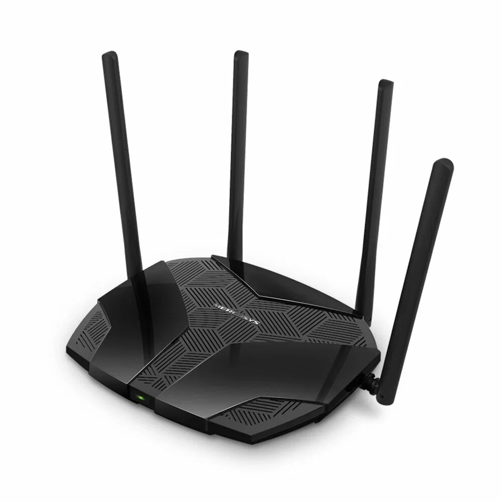 Mercusys MR70X Двухдиапазонный роутер Wi-Fi 6 AX1800, до 574 Мбит/с на 2,4 ГГц + до 1201 Мбит/с на 5 ГГц