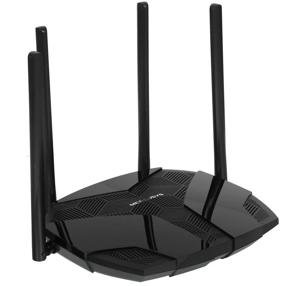 Mercusys MR80X Двухдиапазонный роутер Wi-Fi 6 AX3000, до 574 Мбит/с на 2,4 ГГц + до 2402 Мбит/с на 5 ГГц