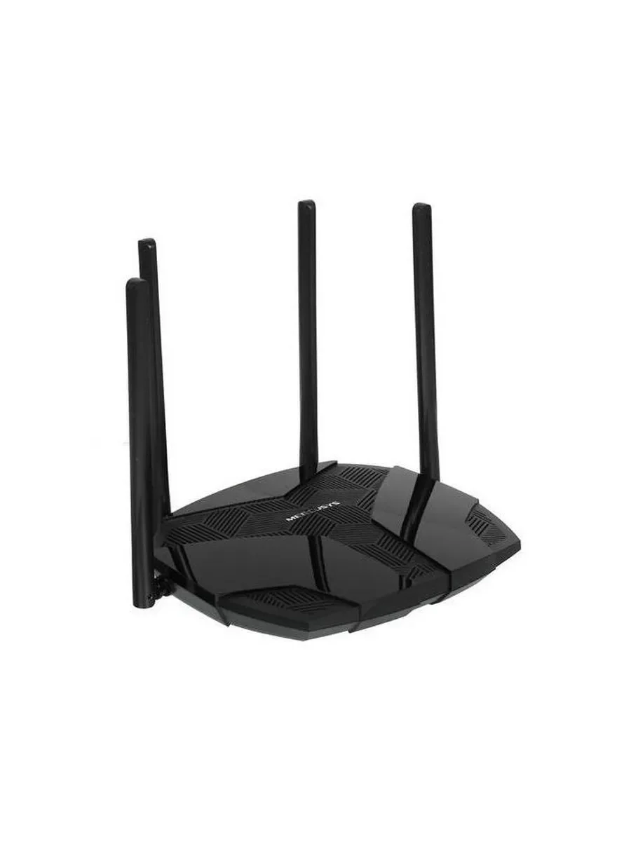 Mercusys MR80X Двухдиапазонный роутер Wi-Fi 6 AX3000, до 574 Мбит/с на 2,4 ГГц + до 2402 Мбит/с на 5 ГГц