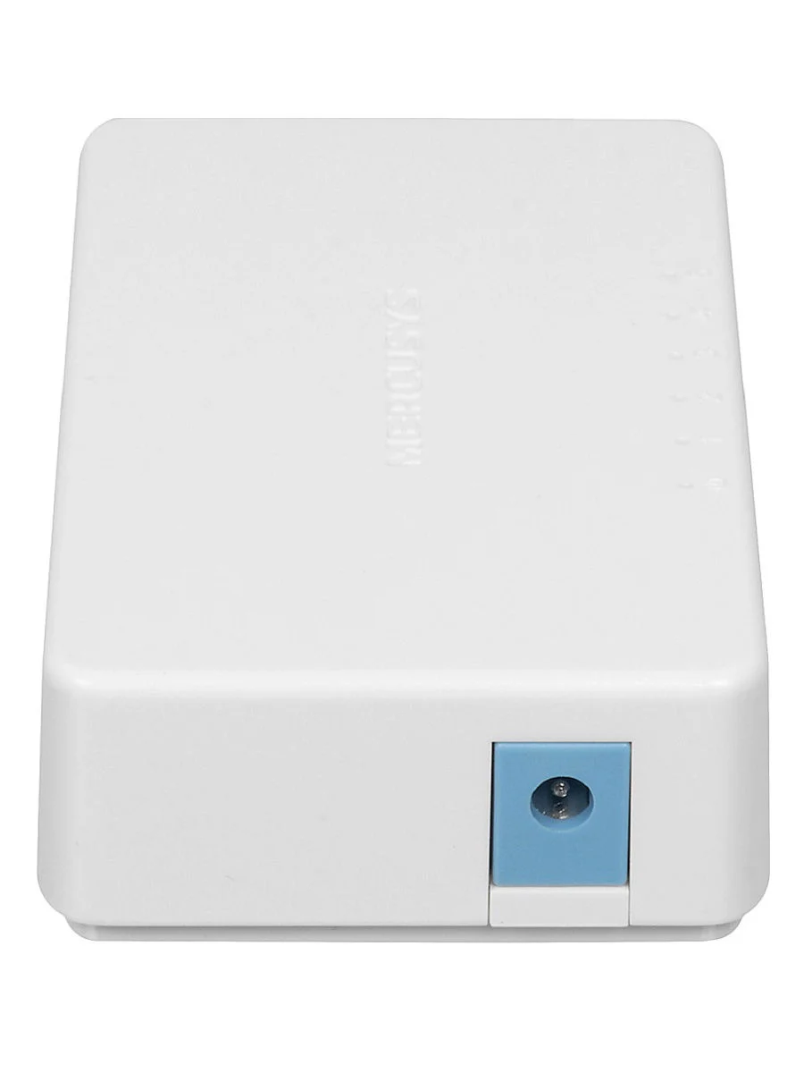 Mercusys MS105 5-портовый настольный коммутатор 10/100 Мбит/с, неуправляемый, пластиковый