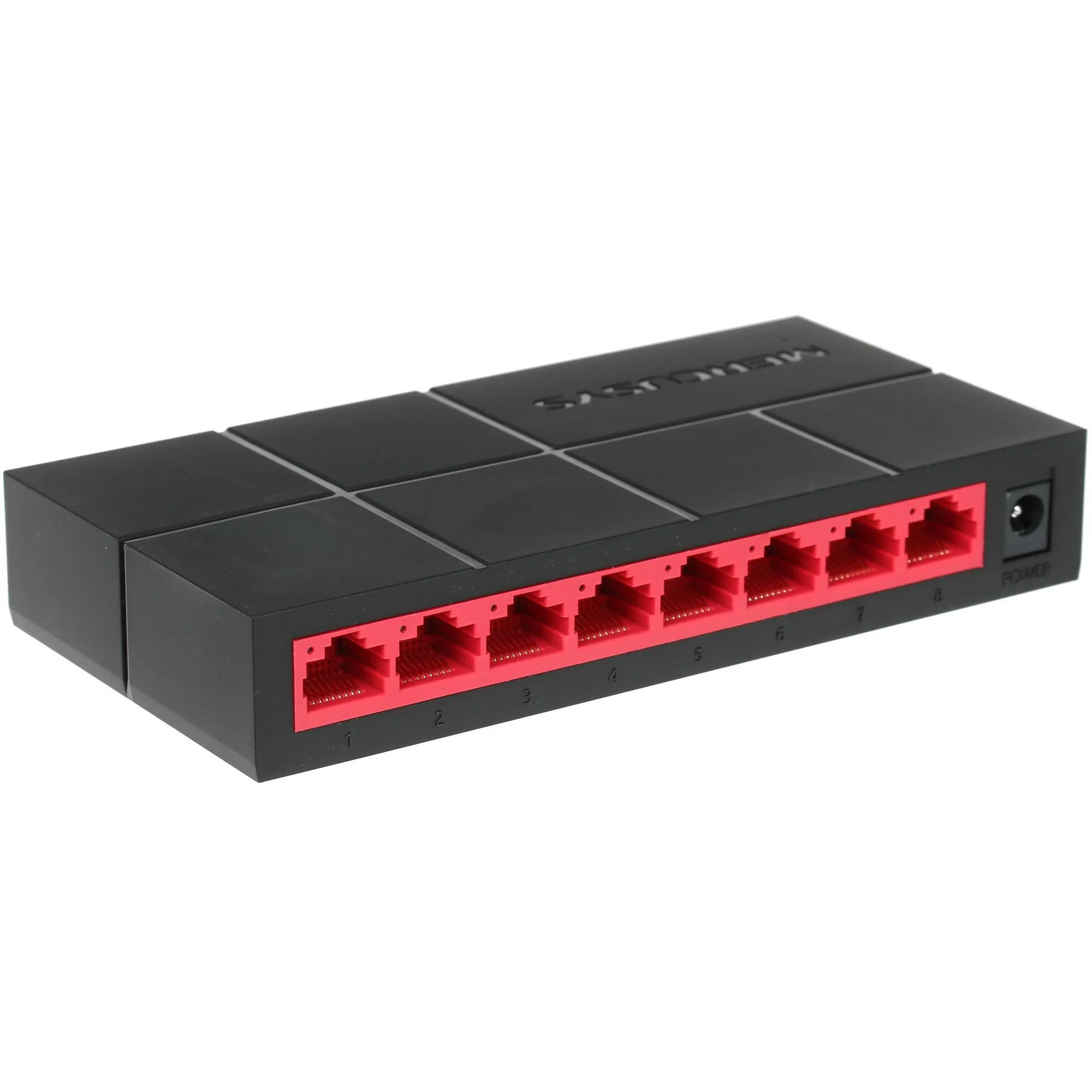 Mercusys MS108 8-портовый настольный коммутатор 10/100 Мбит/с, неуправляемый, пластиковый