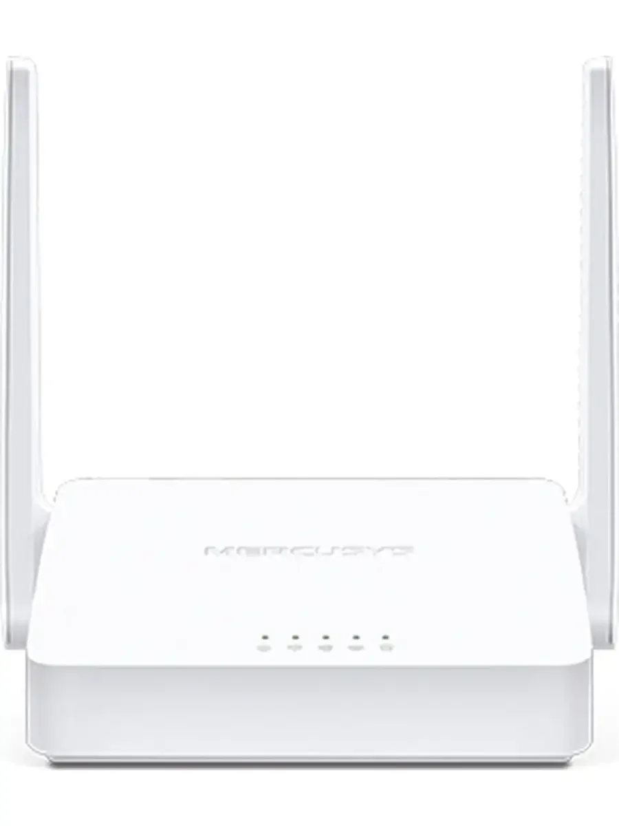 Mercusys MW300D Wi-Fi роутер с ADSL2+ модемом N300, до 300 Мбит/с на 2,4 ГГц, LAN 3x10/100 Мбит/с, порт RJ11, 2 антенны