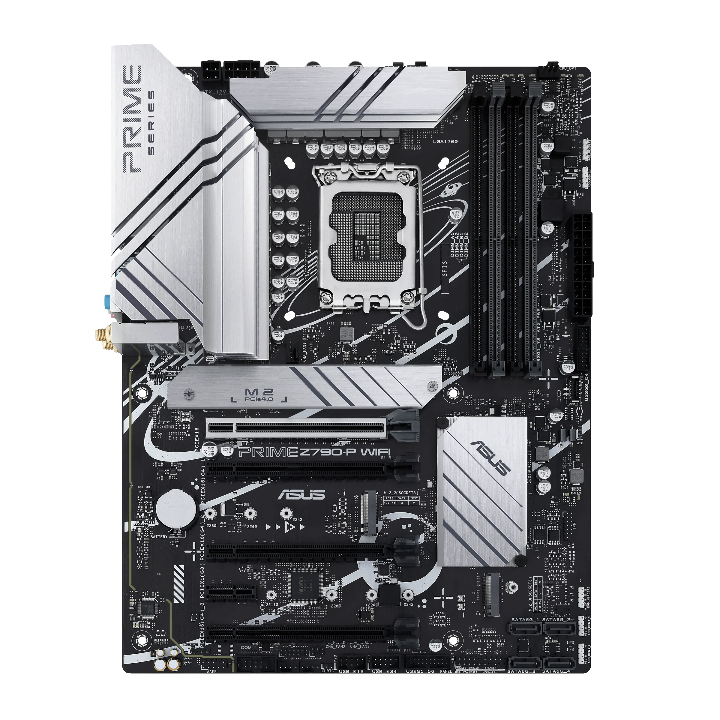 Материнская плата ASUS PRIME Z790-P LGA1700/Z790/4xDDR5/M.2/HDMI, DP/ATX (90MB1CK0-M1EAY0)