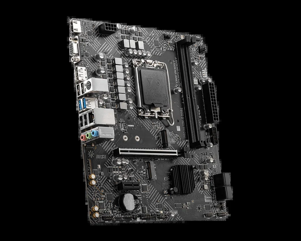 Материнская плата MSI PRO H610M-G DDR4 LGA1700/H610/2xDDR4/M.2/HDMI, DP, VGA/mATX