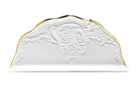 LENARDI MARIA GOLD Салфетница в под.упак (х48)Фарфор