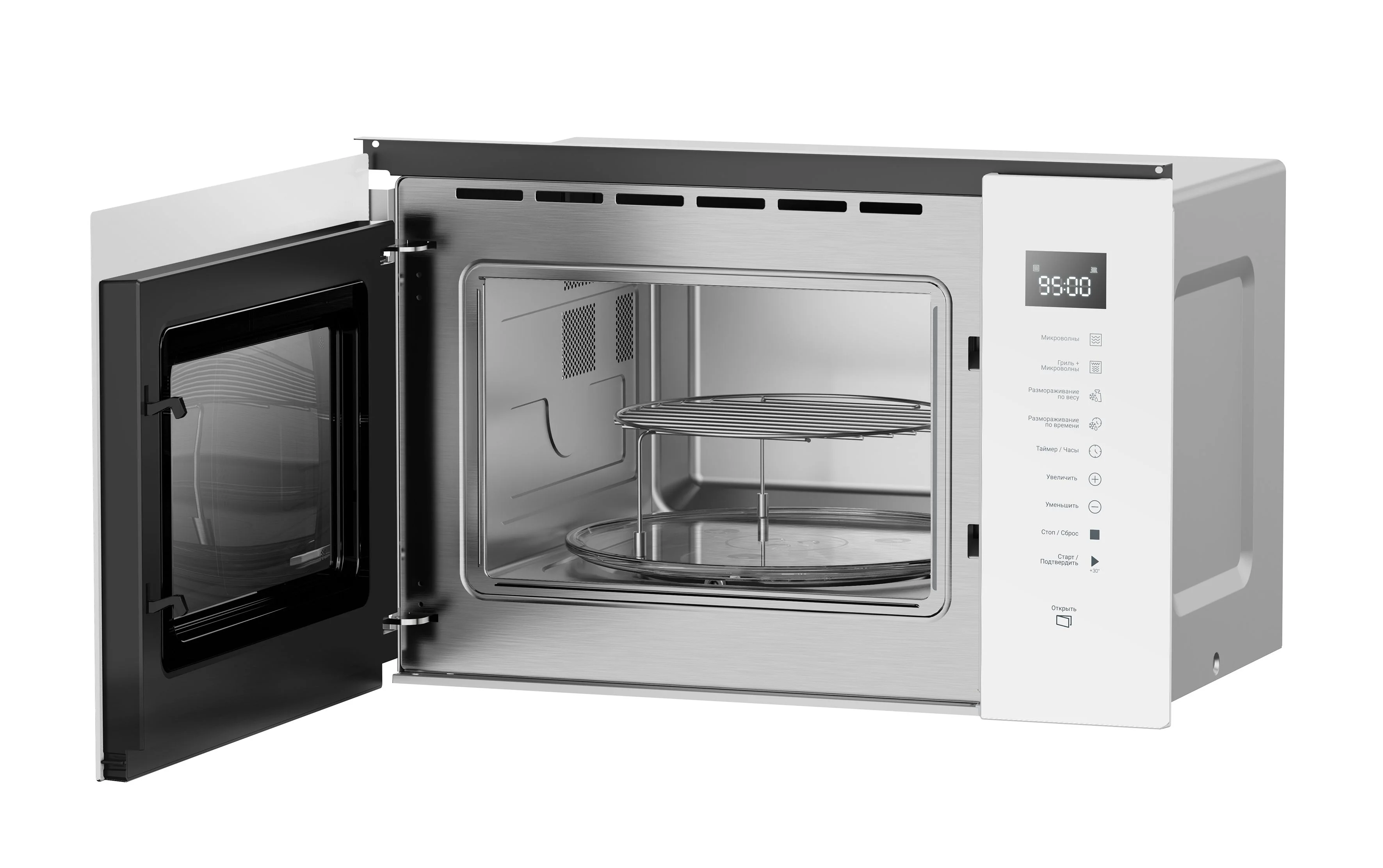 Встраиваемая микроволновая печь СВЧ Hotpoint MF25G WH H