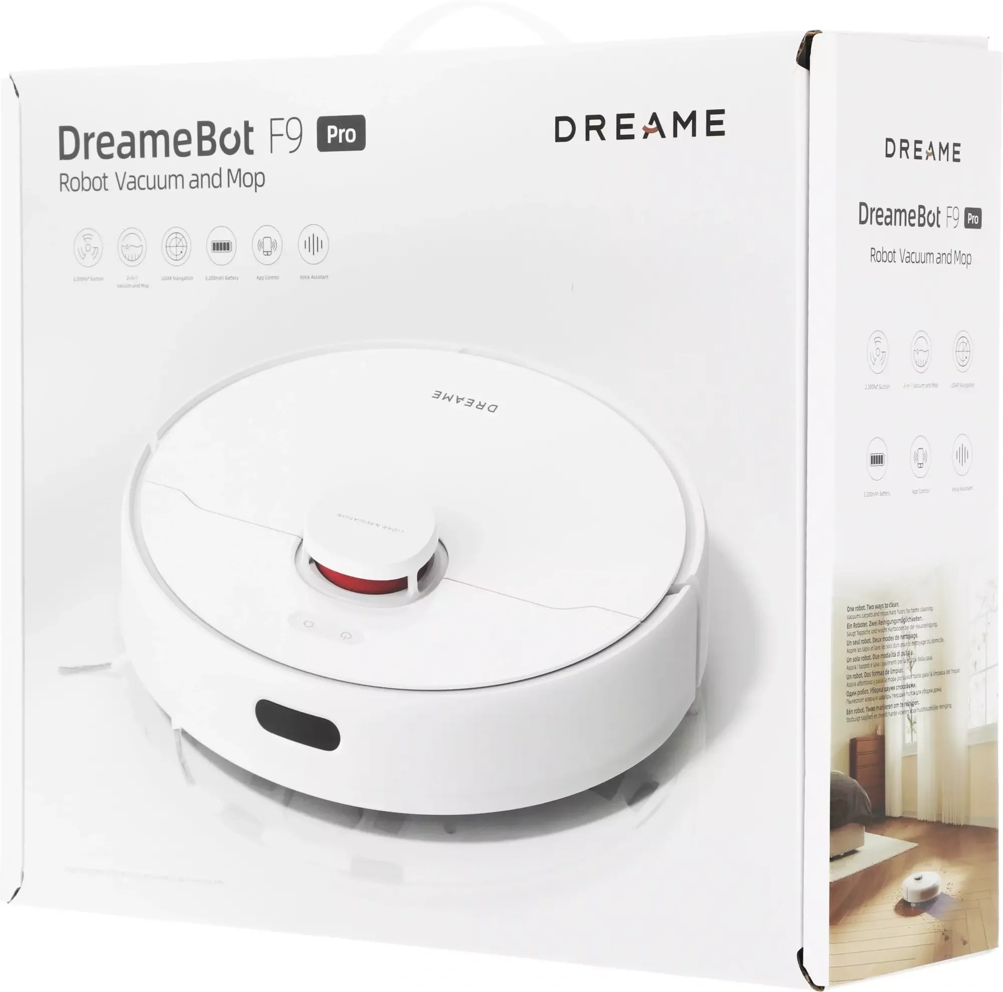 Робот-пылесос Dreame F9 Pro White