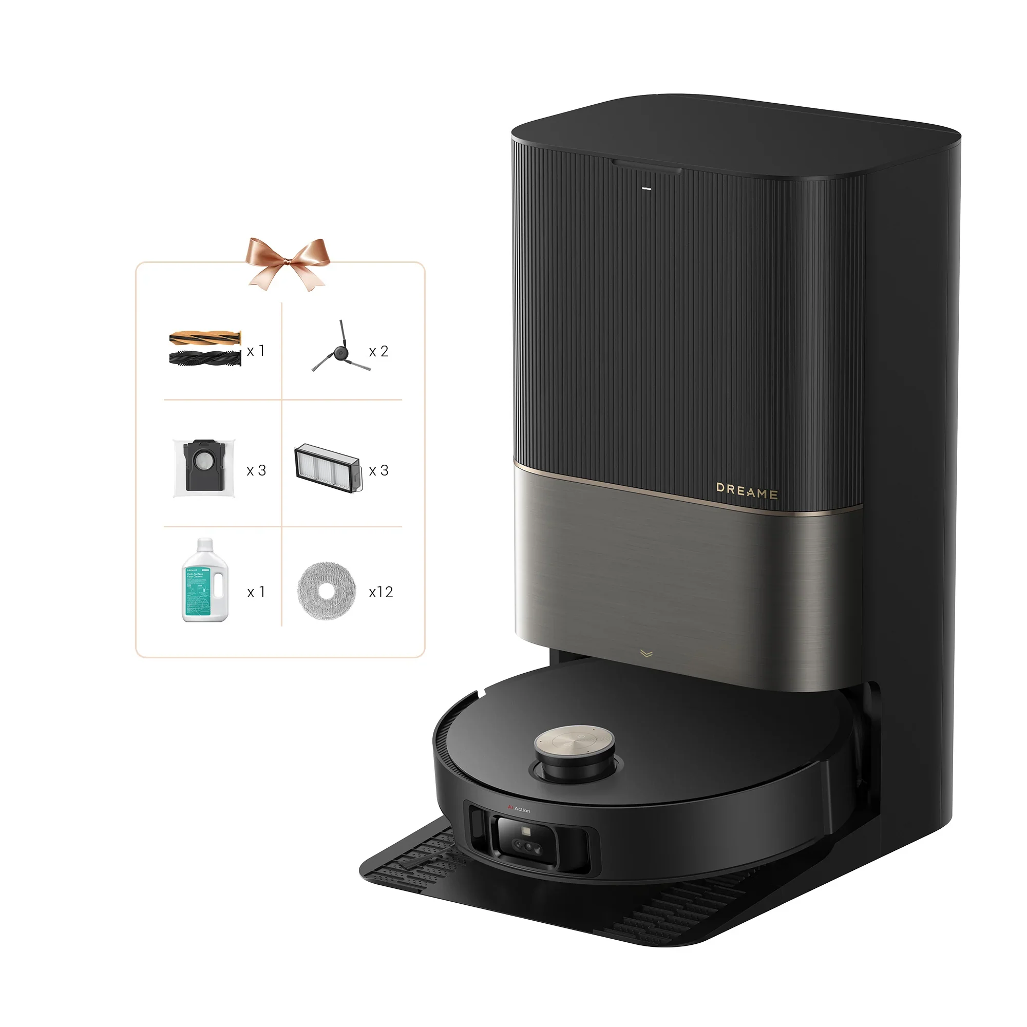 Робот-пылесос Dreame X50 UltraComplete Black-RU (RLX85CE-4)
